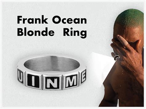 homer jewelry frank ocean|frank ocean blonde ring.